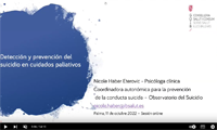 Sessi&oacute; conducta suicida