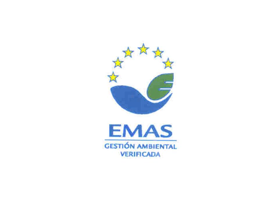 Logotipo de los Sistemas de Gesti&oacute;n Ambiental, (EMAS).