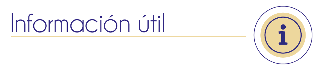 Informaci&oacute; &uacute;til