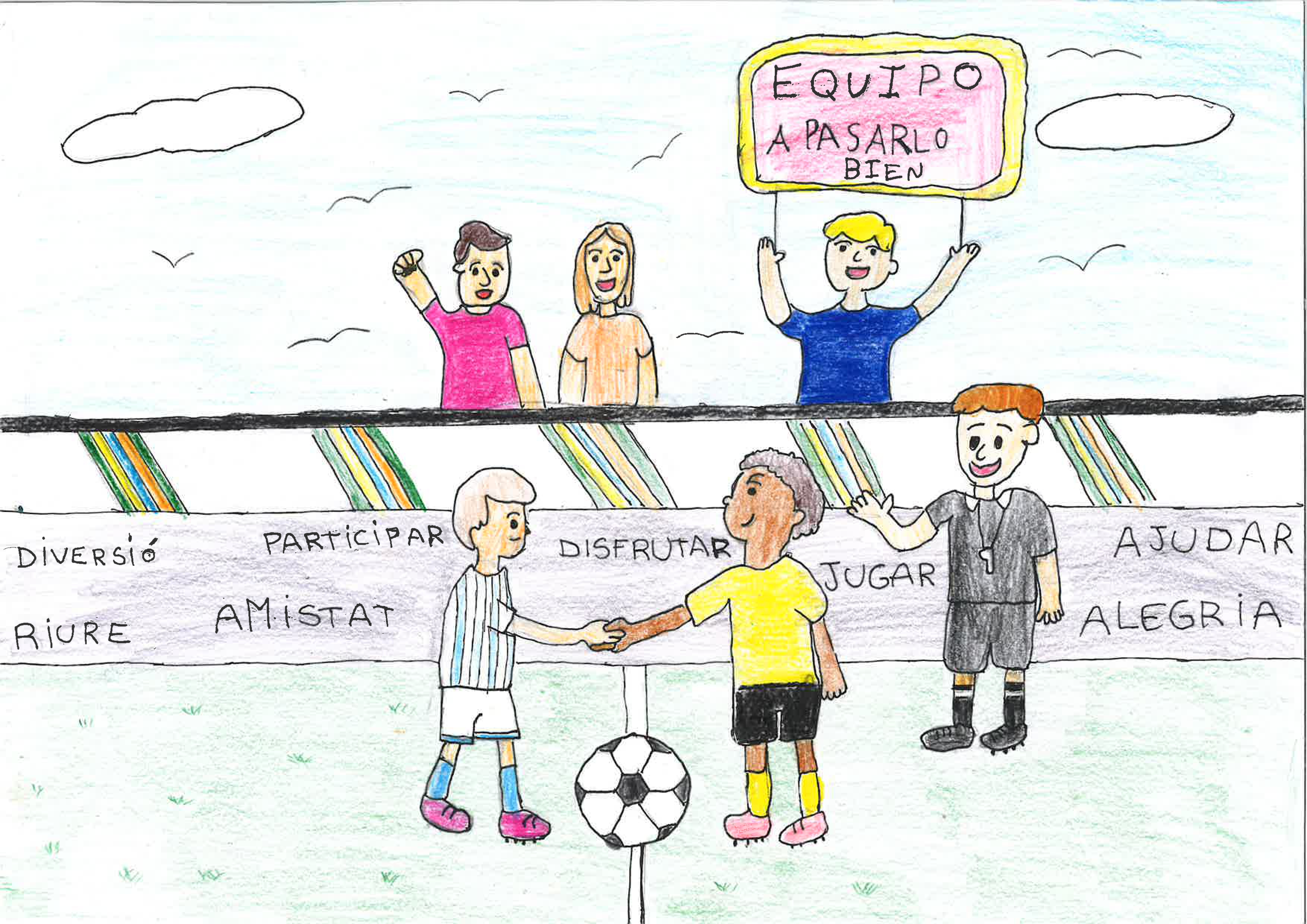 Segon premi prebenjamí, Enric Dols Alomar, 7 anys (ATLÈTIC BALEARS)