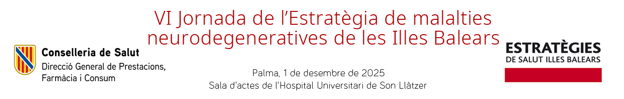 Baner VI Jornada Estratègia Malalties Neurodegeneratives