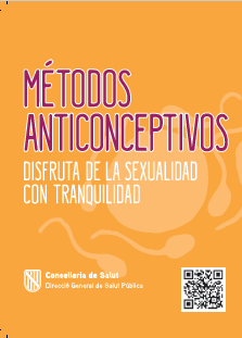 Cartell Mètodes anticonceptius. Gaudeix de la sexualitat amb tranquil·litat
