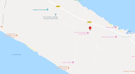 Ses Clotades Rural - Localitzaci&oacute;