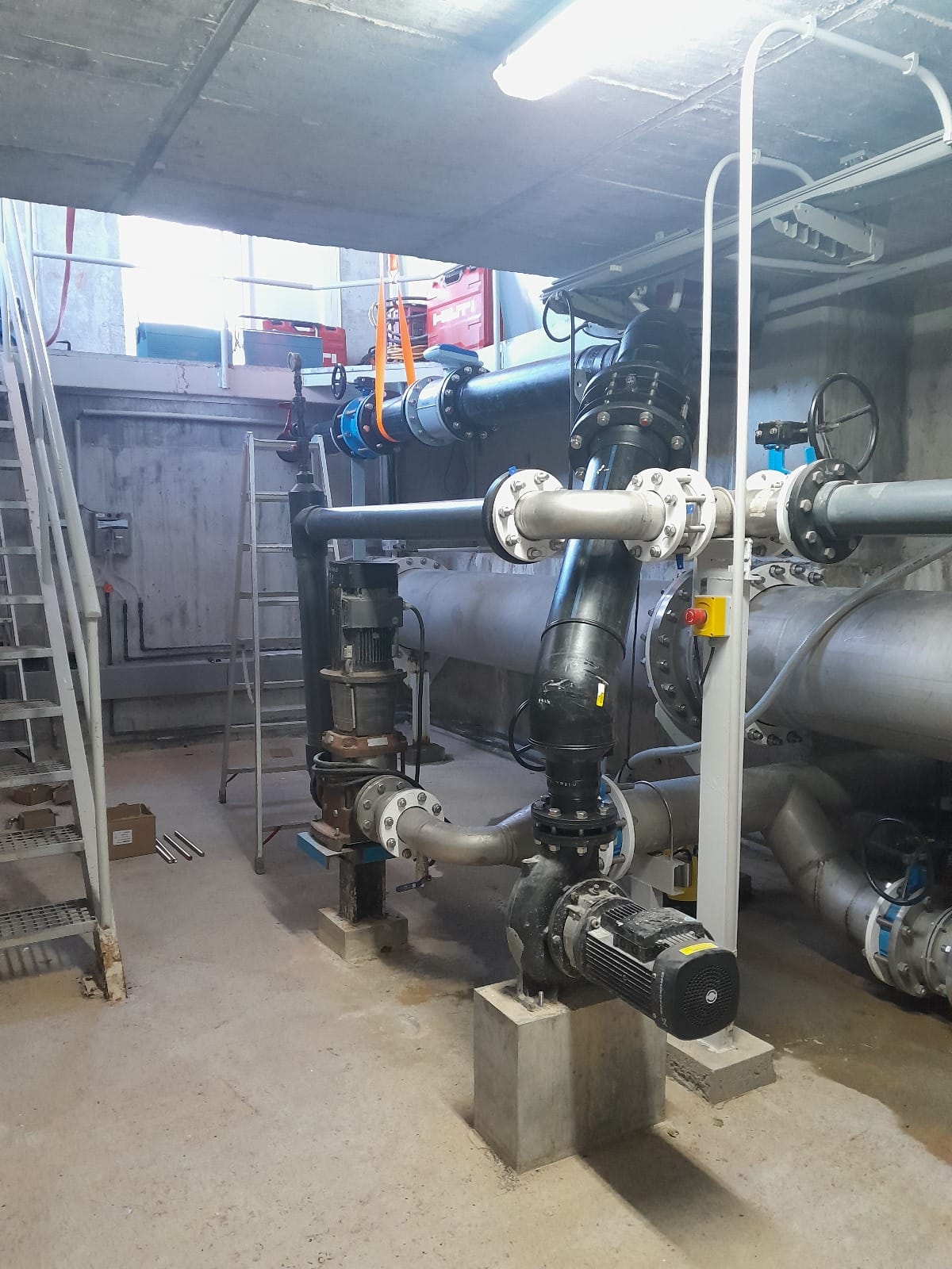 Assaig d'infiltració d'aigua dessaladora