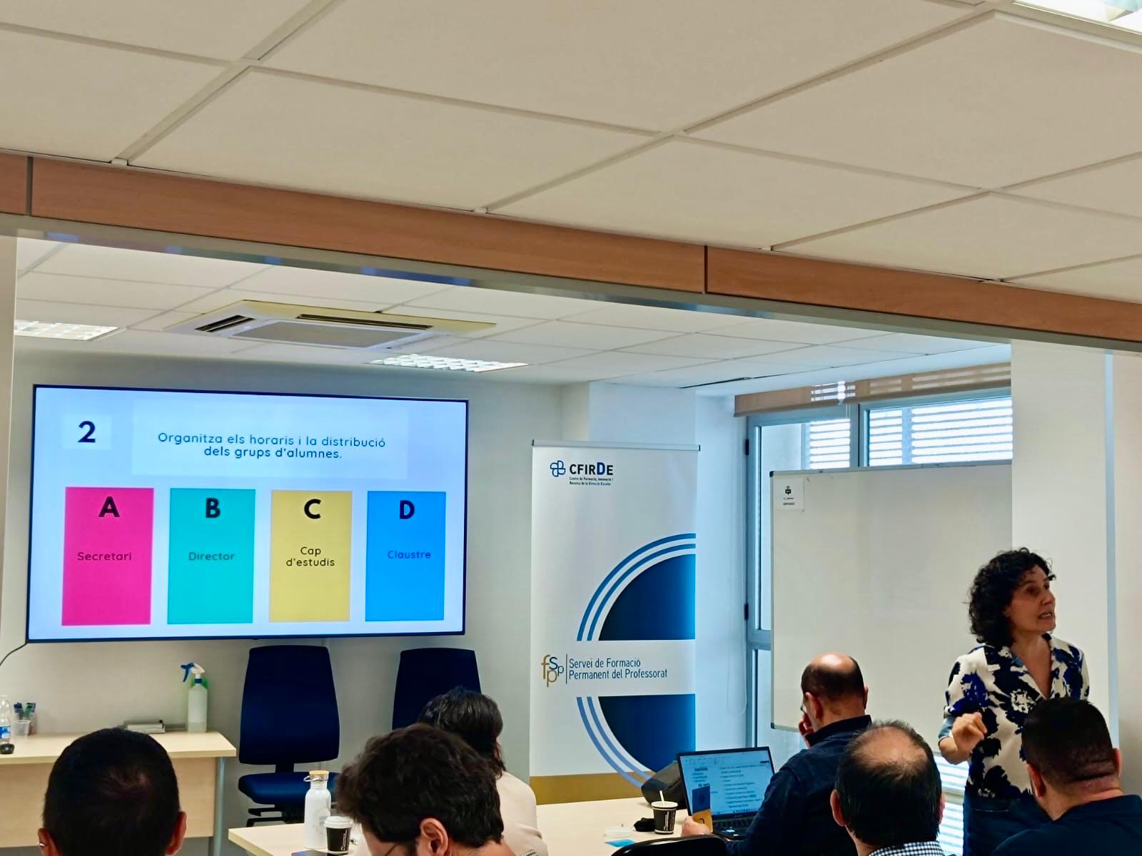 Aula de formació permanent del professorat