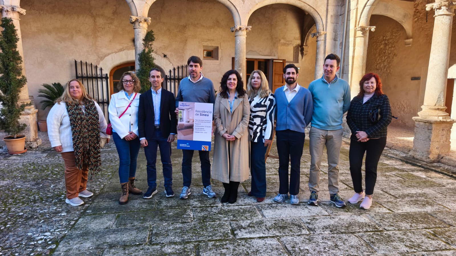 Presentació a Sineu de la futura residència per a persones majors dependents