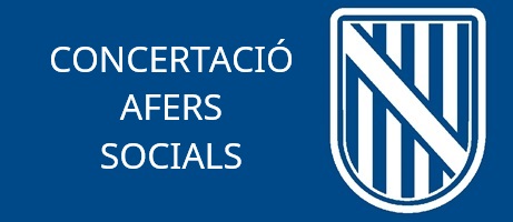 Concertació afers socials amb escut CAIB.