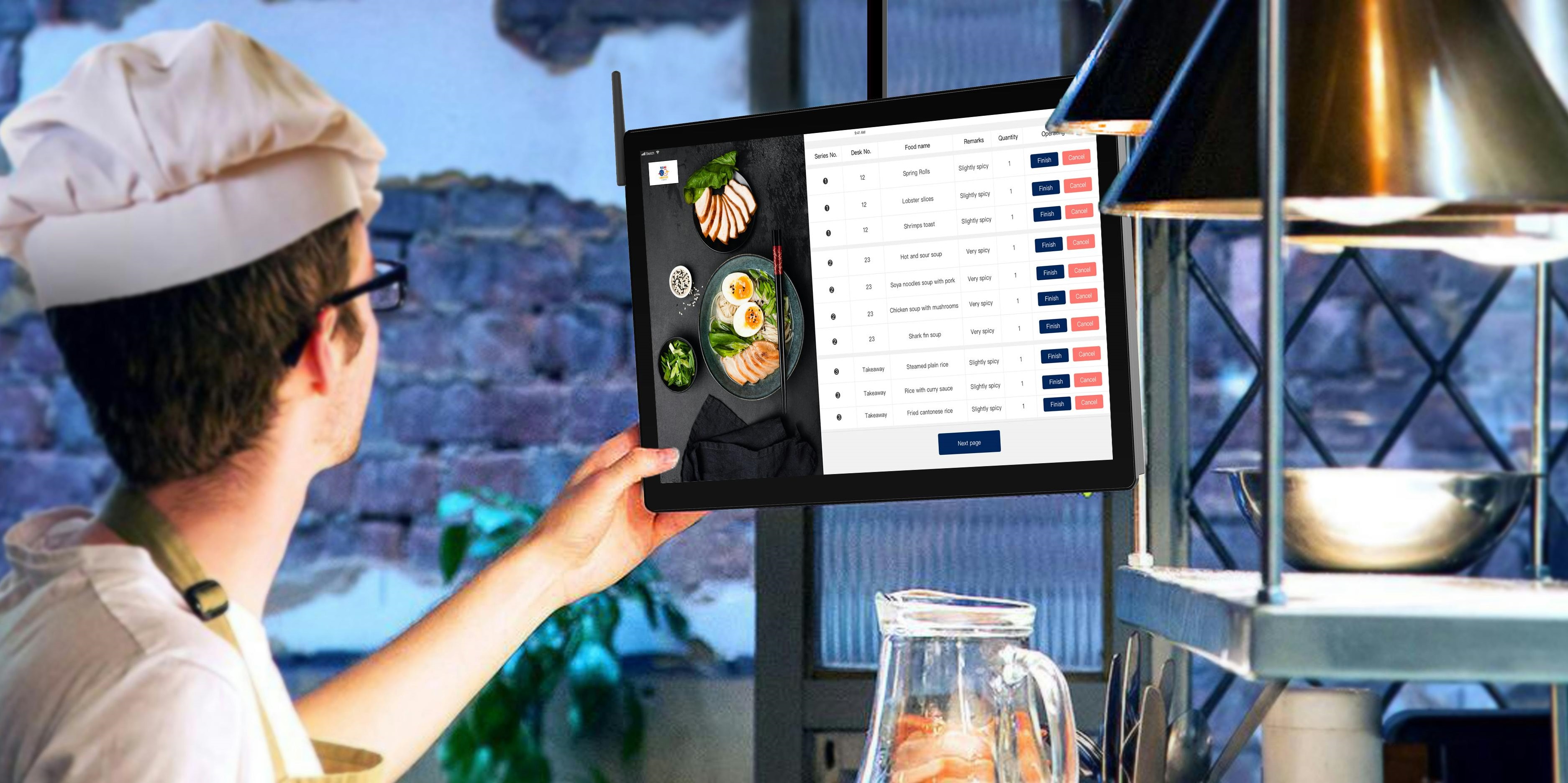 DIGITALITZACIÓ ÀREA DE RESTAURACIÓ I CUINA