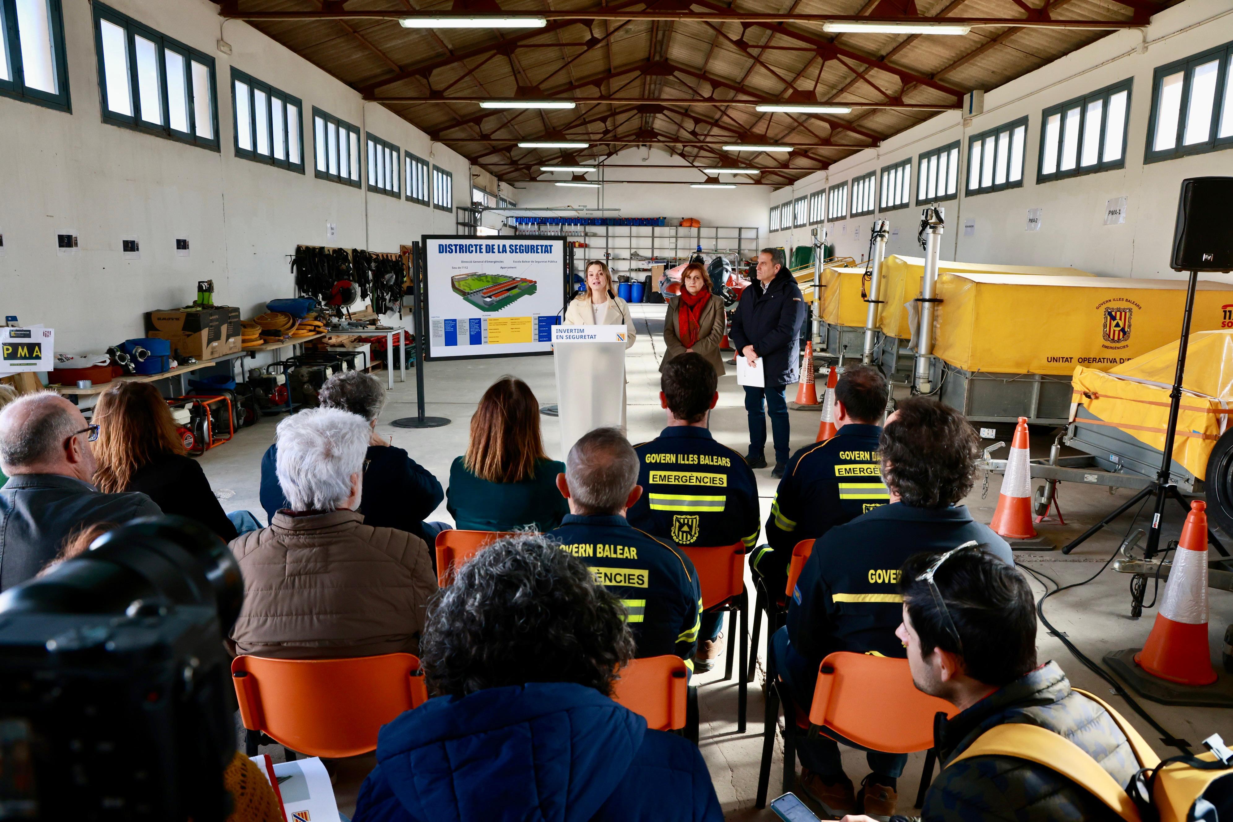 Margalida Prohens presenta el Districte de la Seguretat