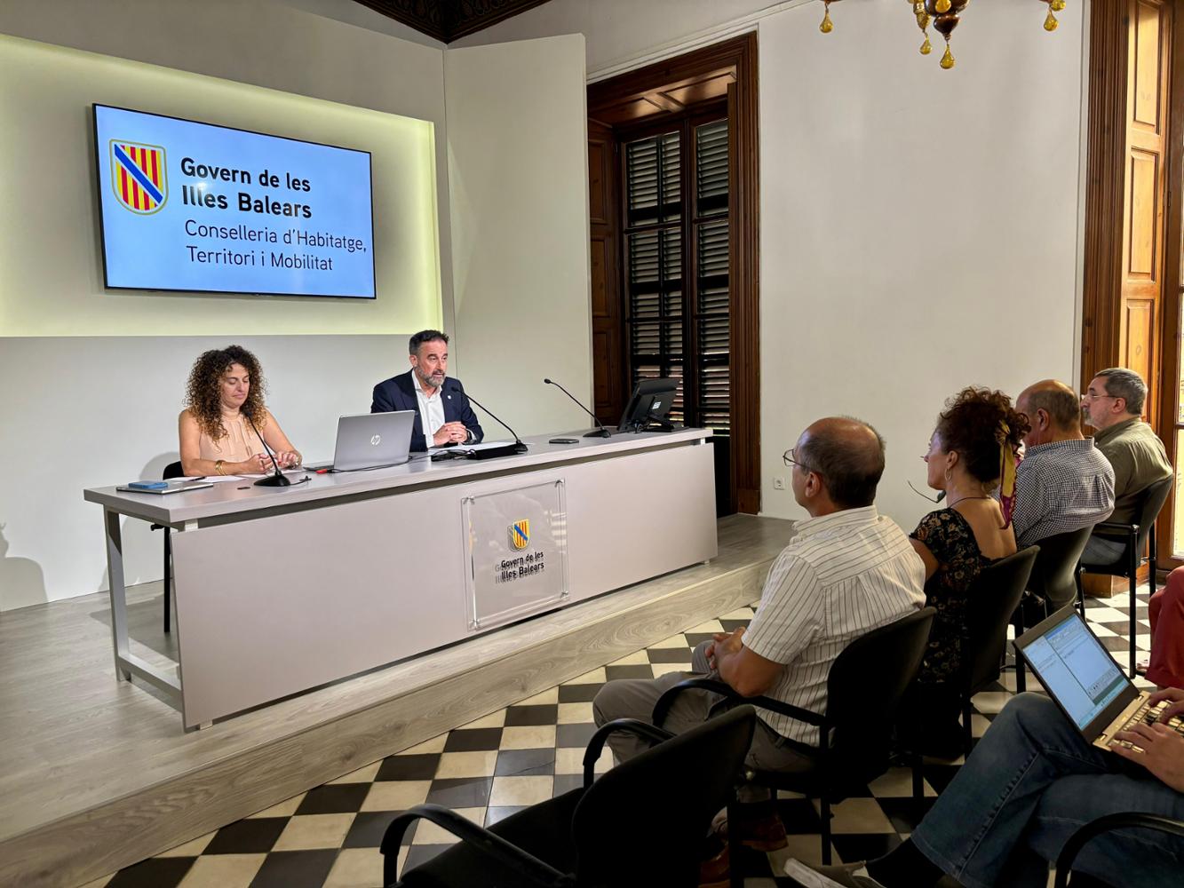 Imatge de la roda de premsa