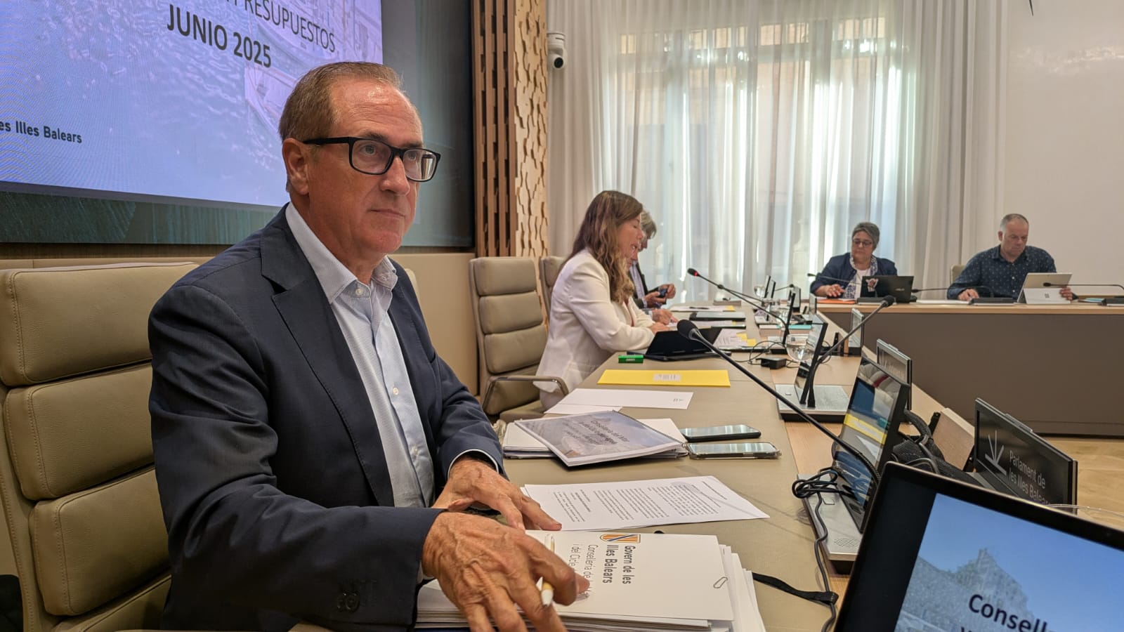 Compareixença del conseller Lafuente al Parlament