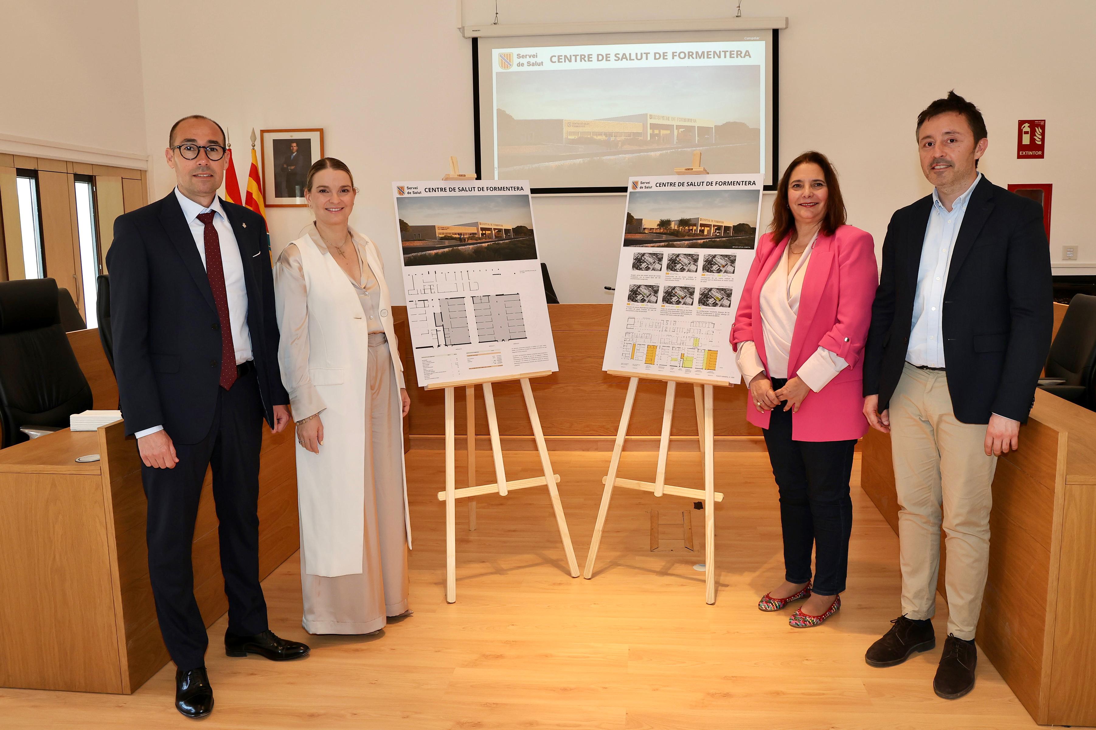 Projecte del futur centre de salut de Formentera