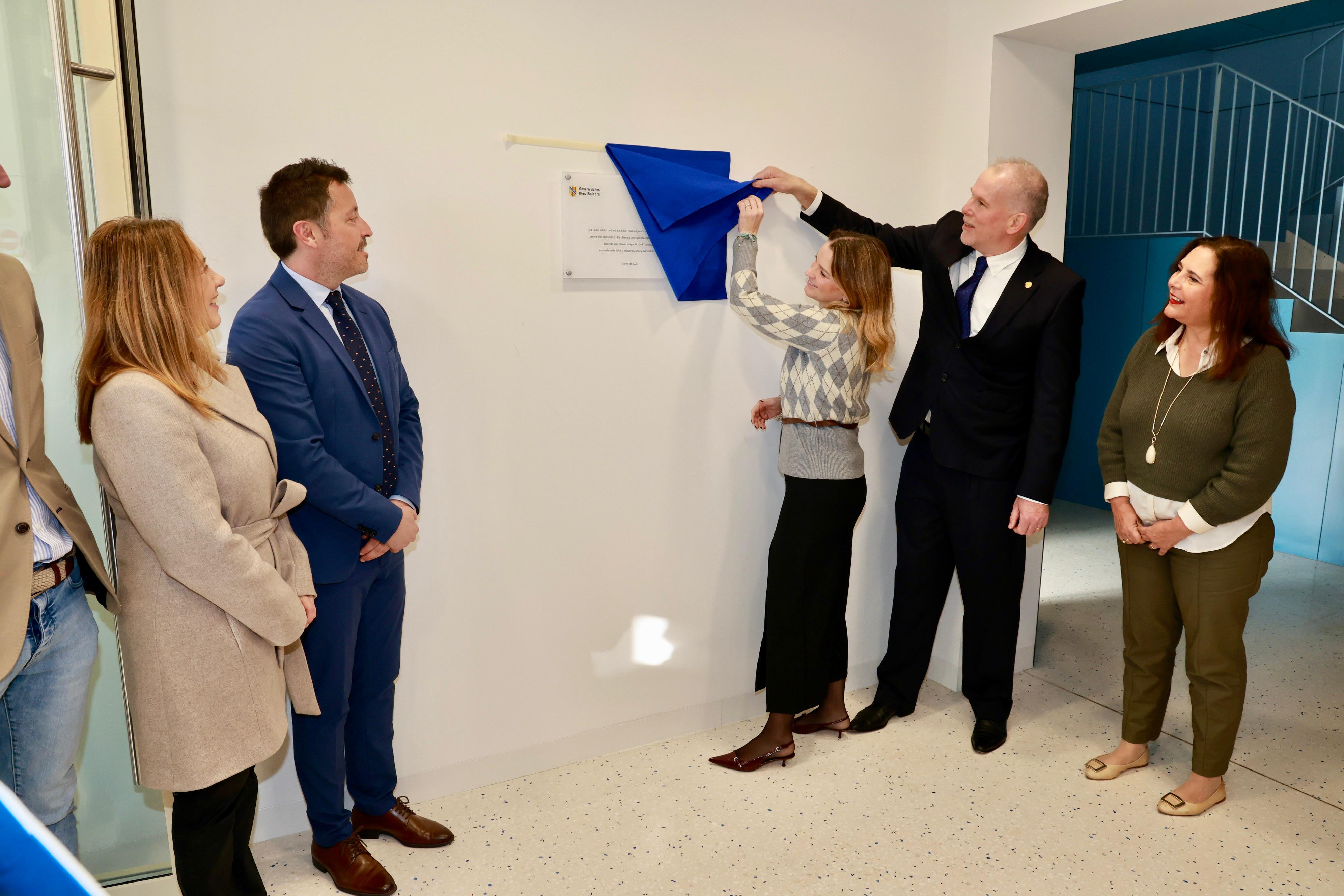 Acte d'inauguració de la nova UBS de Sant Joan