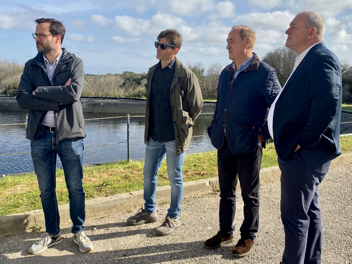 Visita a la depuradora de Maó-Es Castell