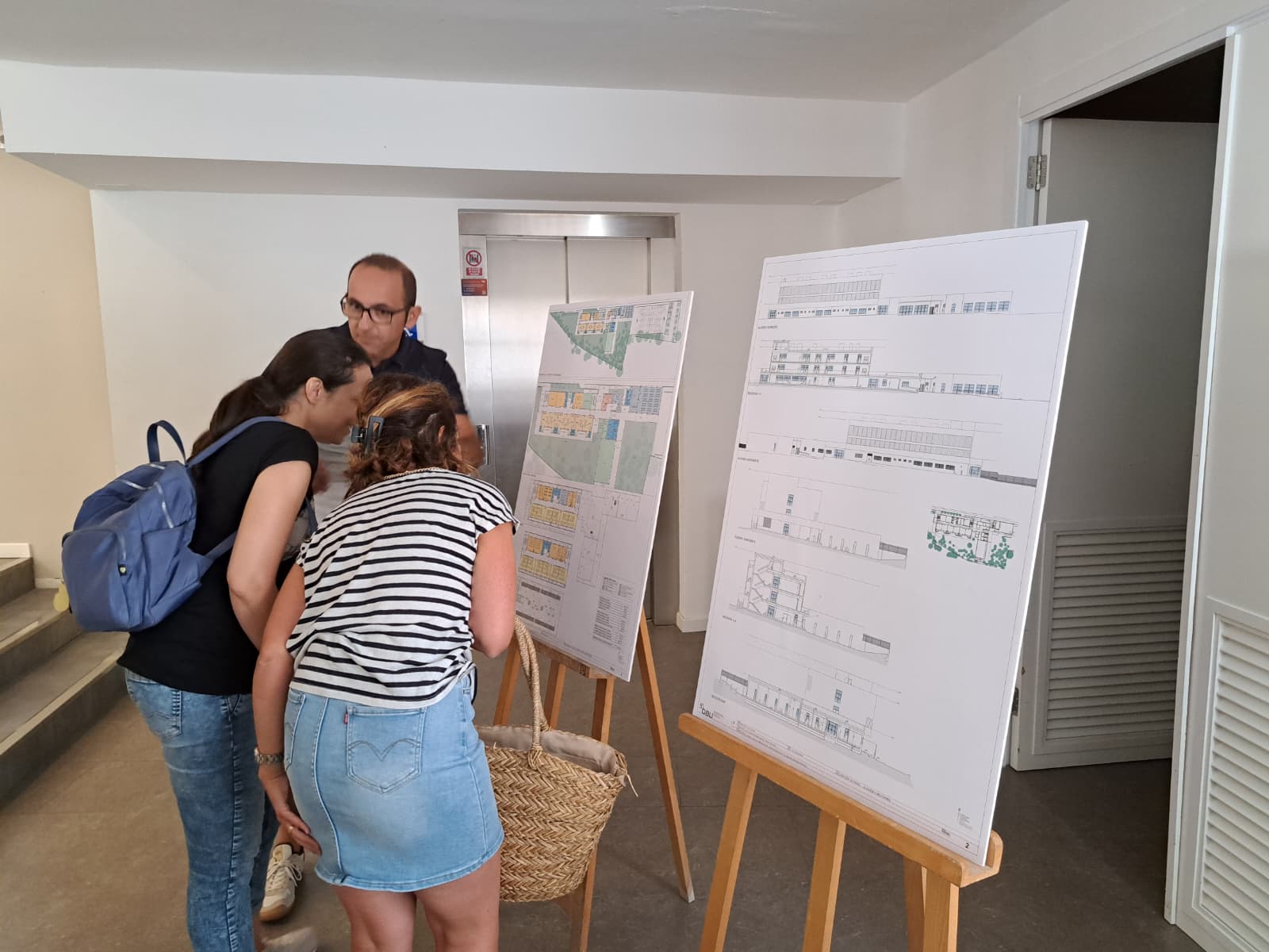 Imatge de la presentació del projecte del nou centre educatiu.