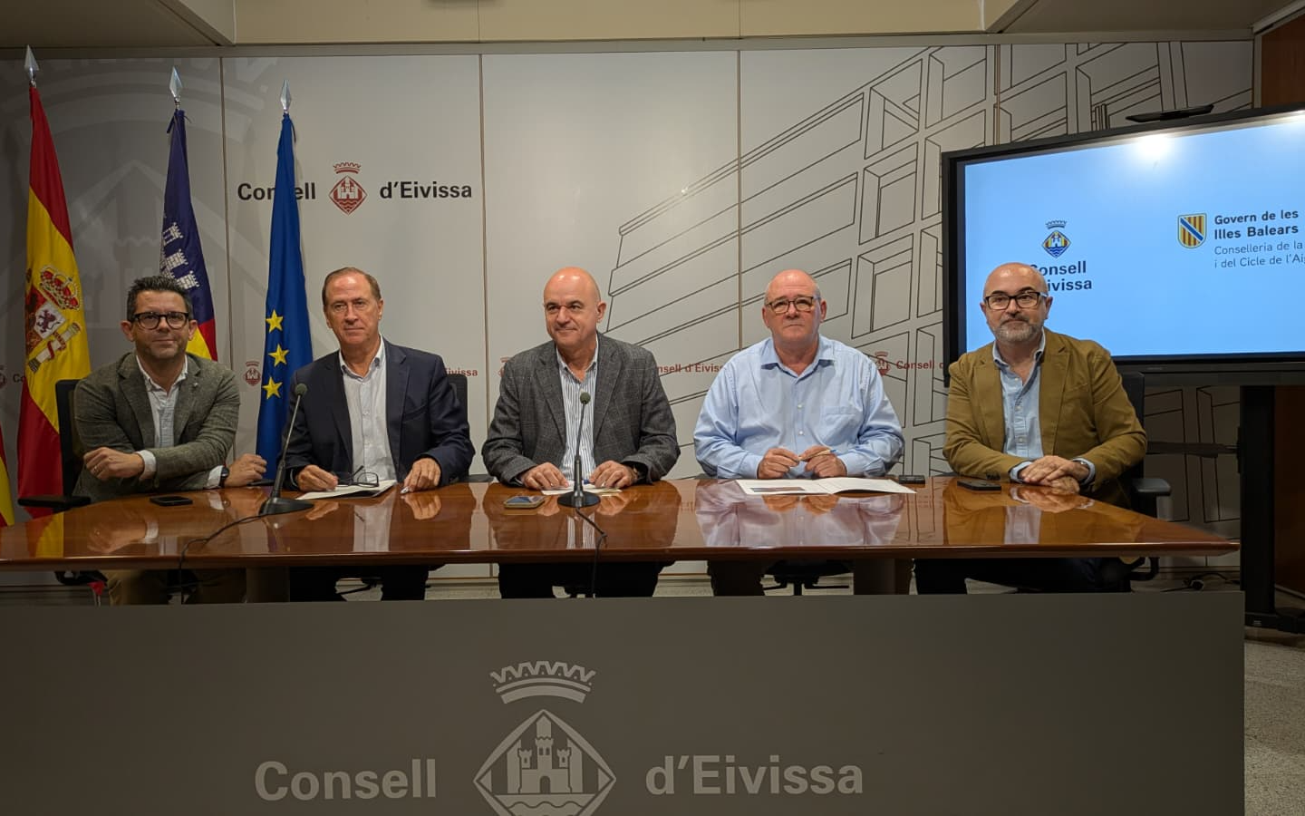 Presentació de les actuacions d’emergència dutes a terme a Eivissa després de les inundacions