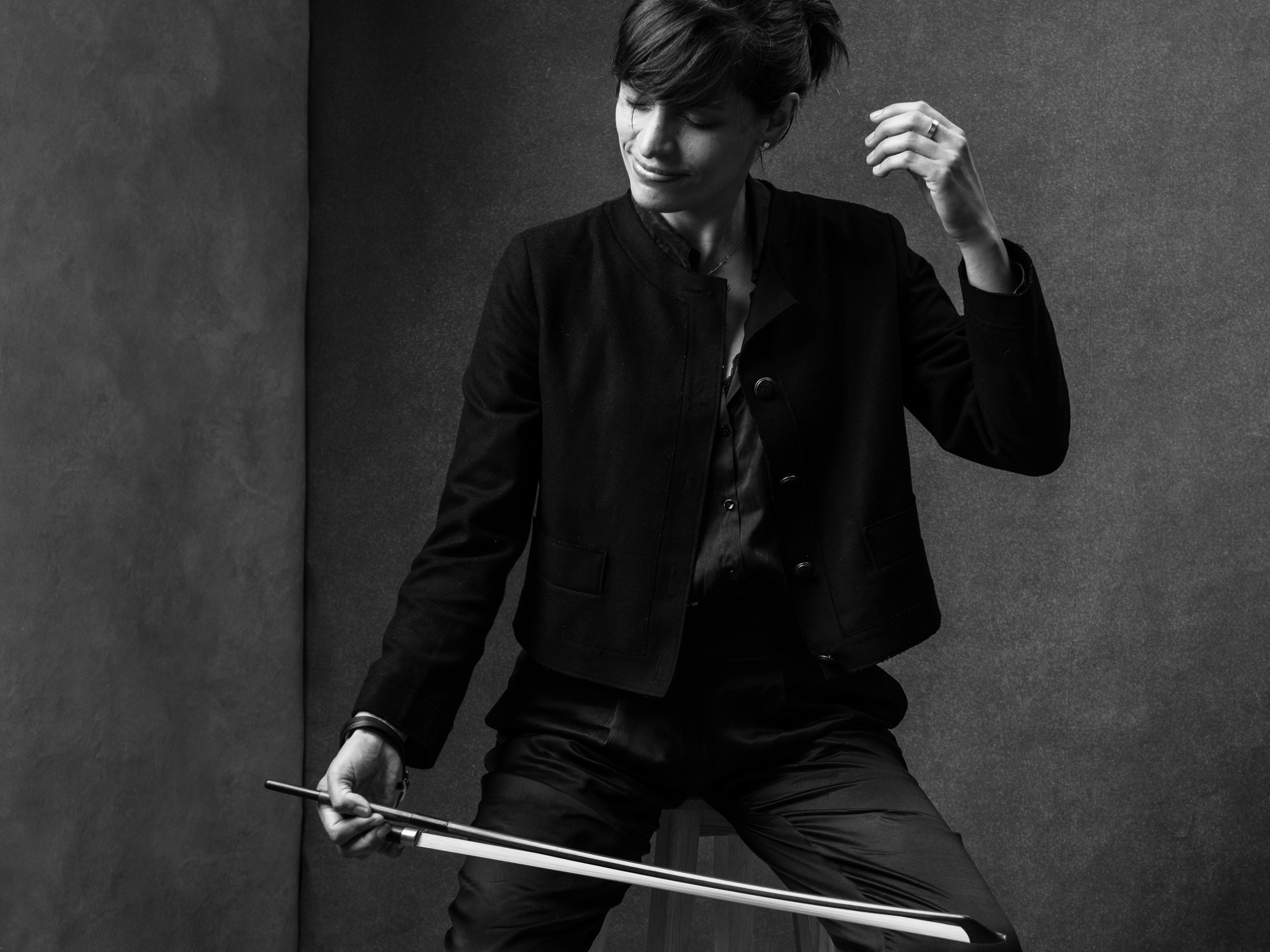 Ángela Contreras, contrabaixista