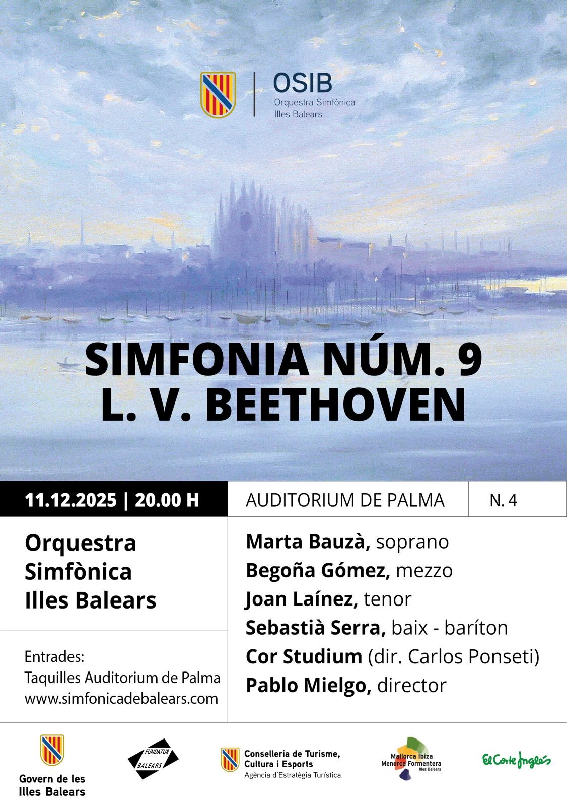 Cartell del concert de l'OSB