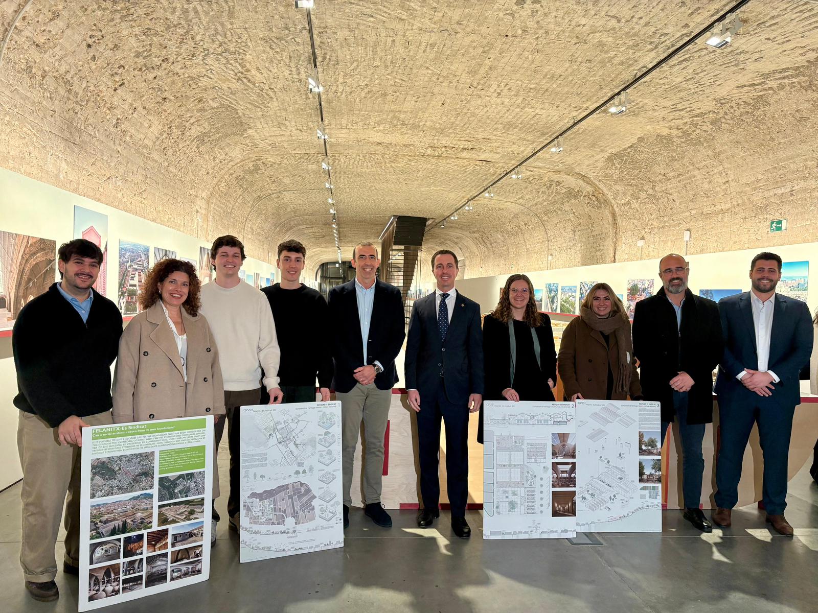 Joves arquitectes de Mallorca guanyadores del concurs Europan per a la rehabilitació des Sindicat de Felanitx
