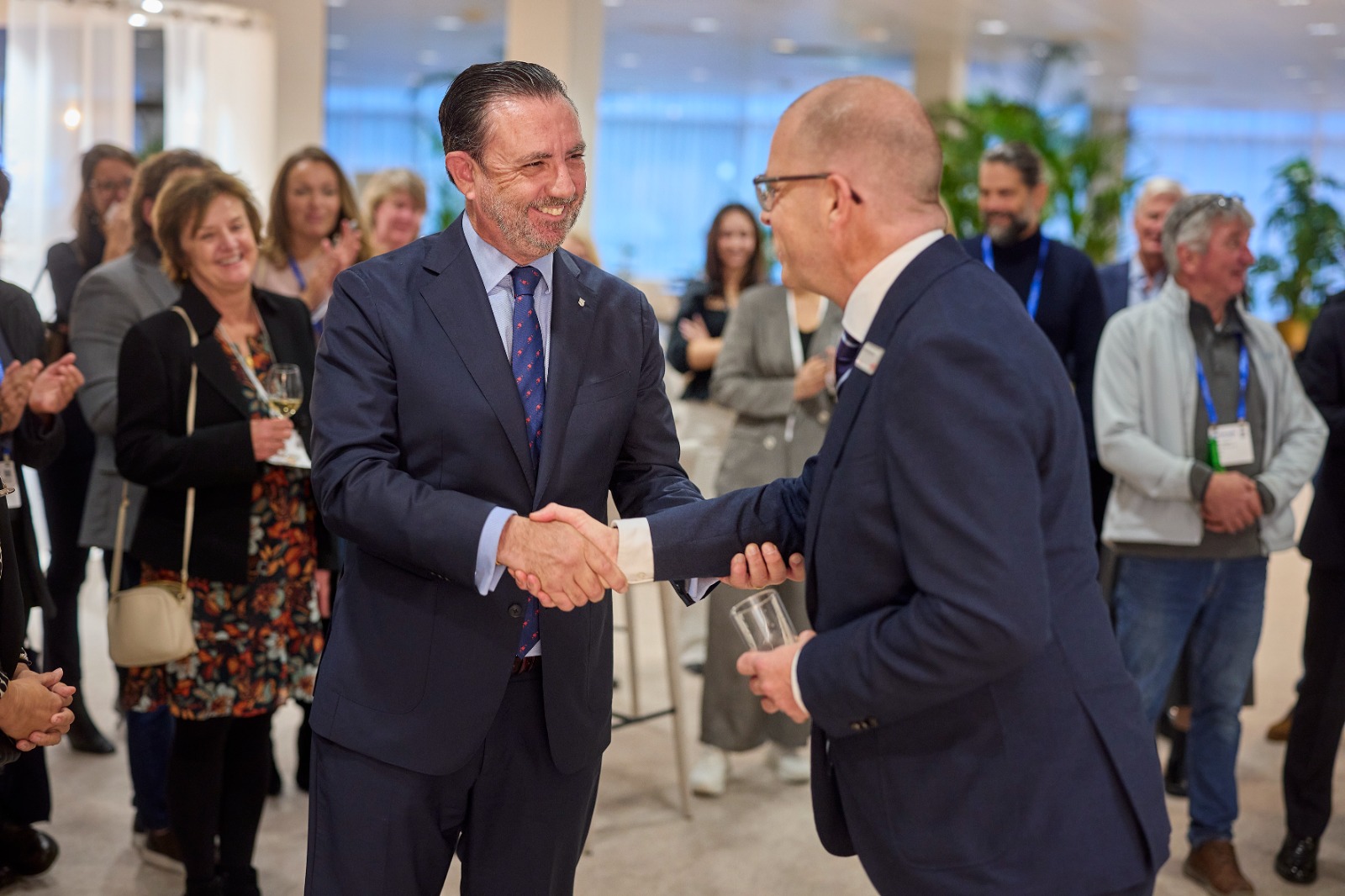 Alejandro Sáenz de San Pedro, conseller d'Empresa, Autònoms i Energia.
