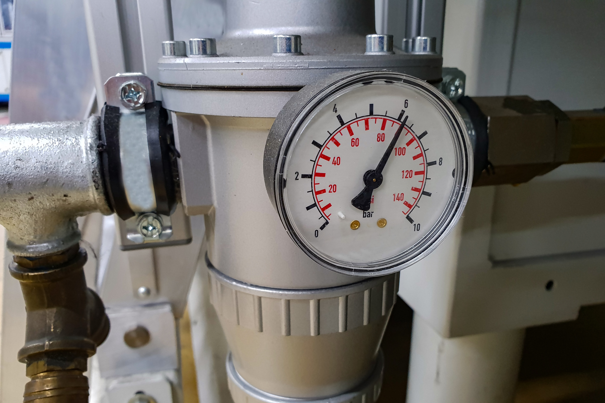 Aparell de mesura de pressió.