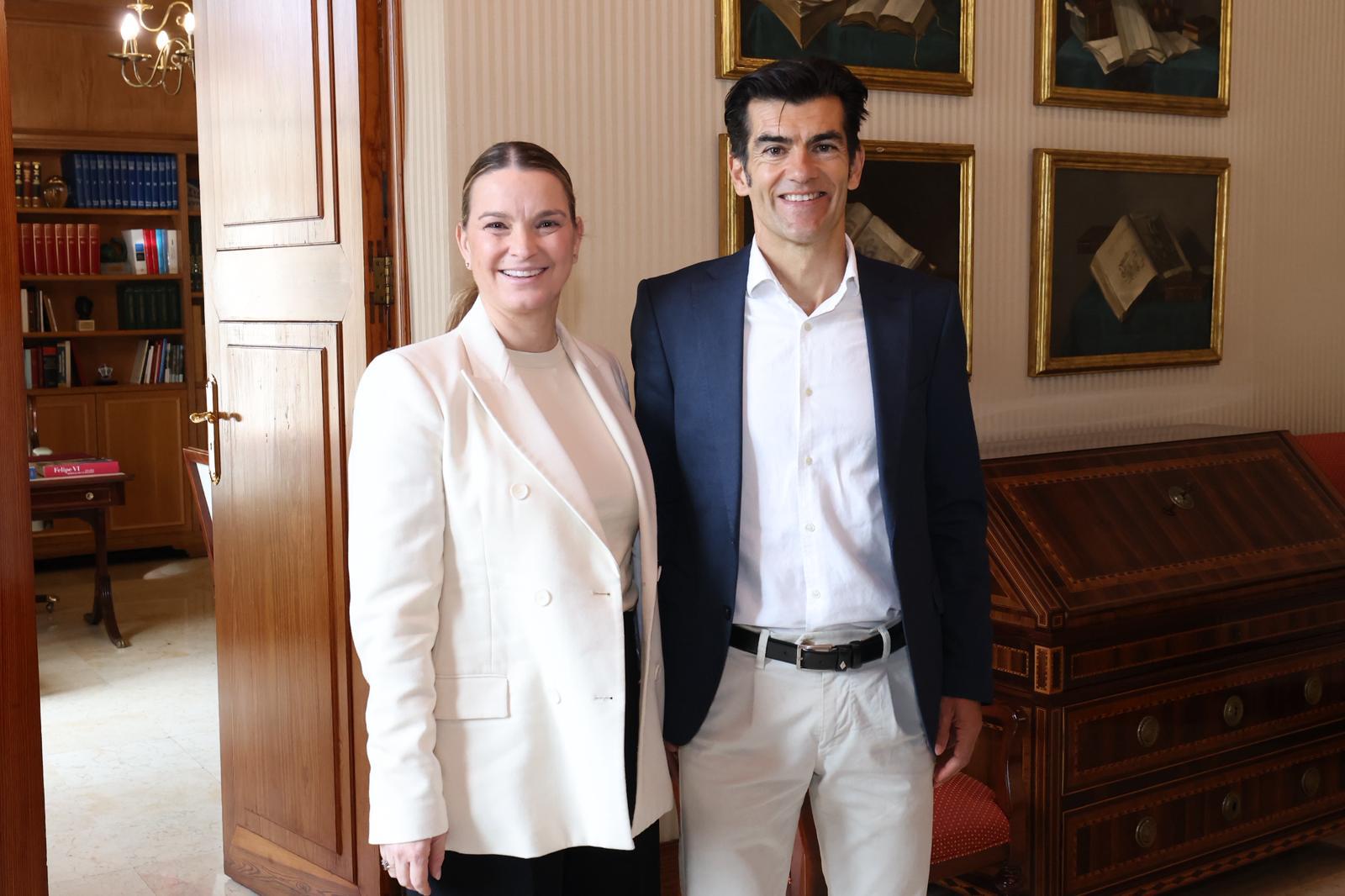 Margalida Prohens i Joan Pere Carbonell.