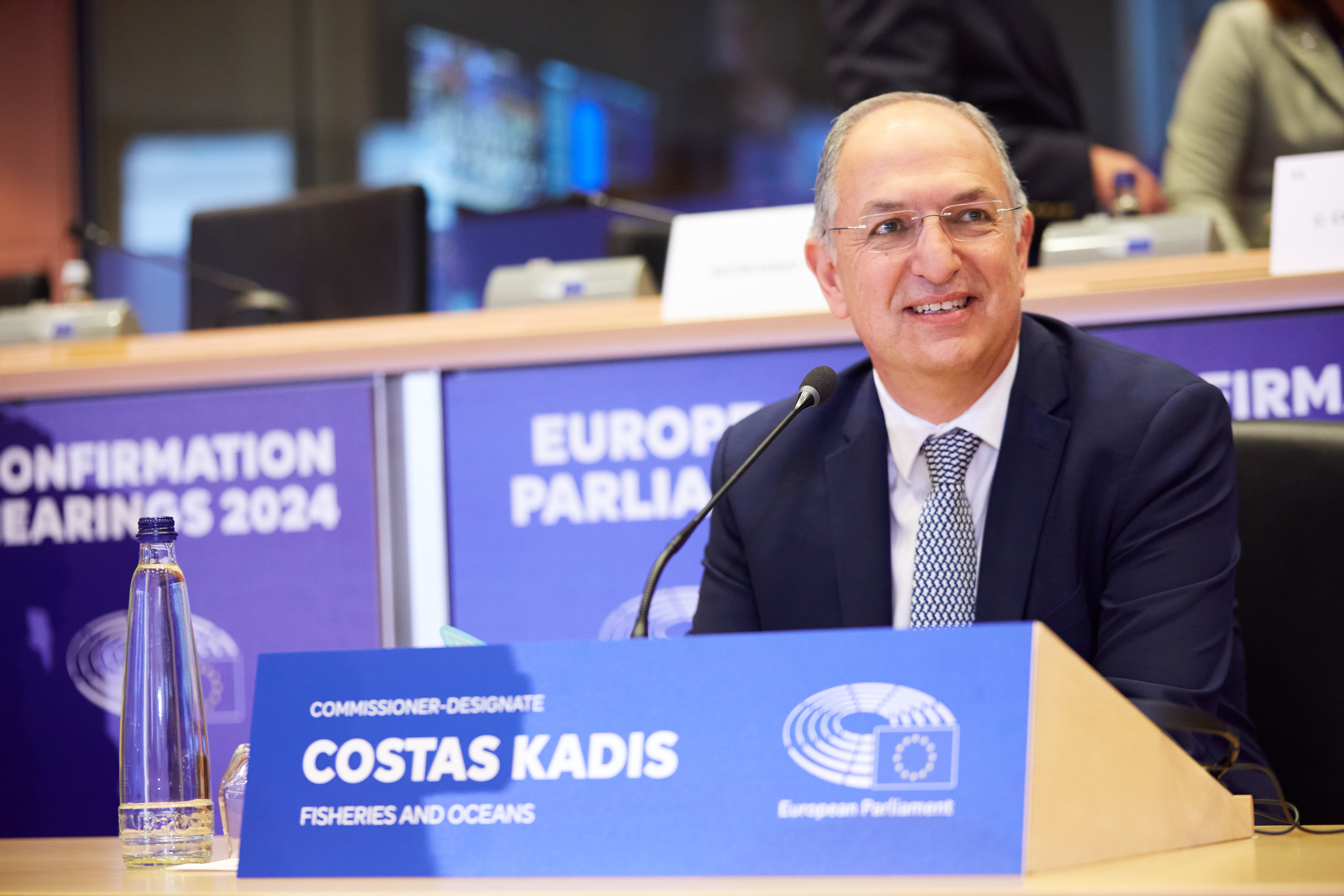 El comisari Costas Kadis.  Crèdits foto: Bogdan Hoyaux\/European Union2024