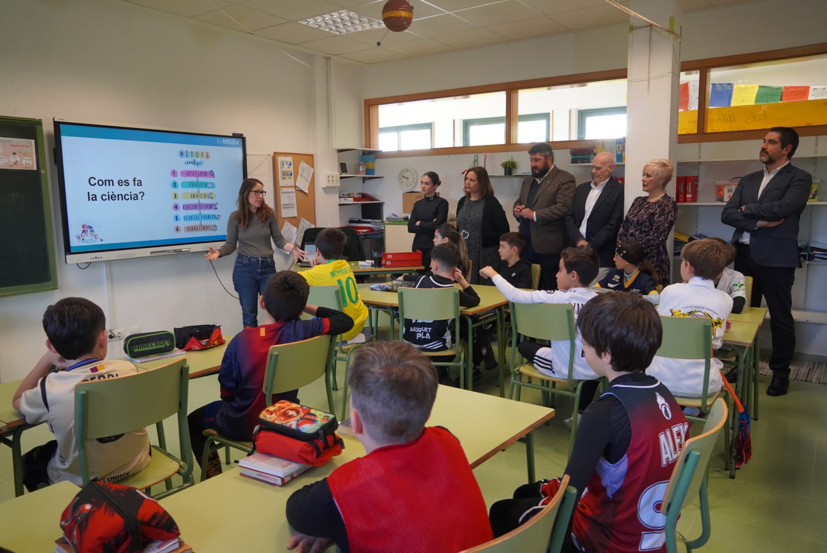 La consellera de Salut, Manuela García, ha participat avui, que se celebra el Dia Internacional de la Dona i la Nina a la Ciència, en la presentació de la iniciativa \