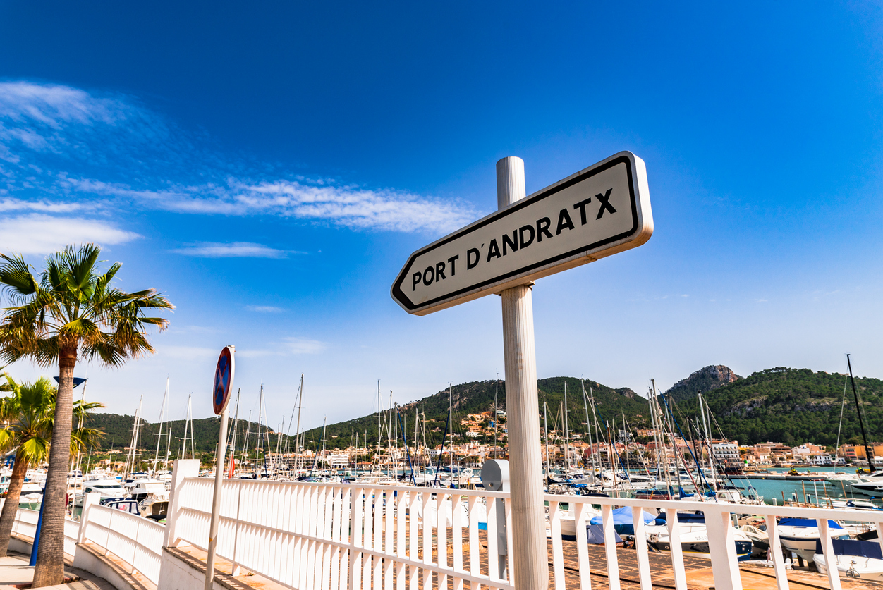 Imatge del Port d'Andratx.