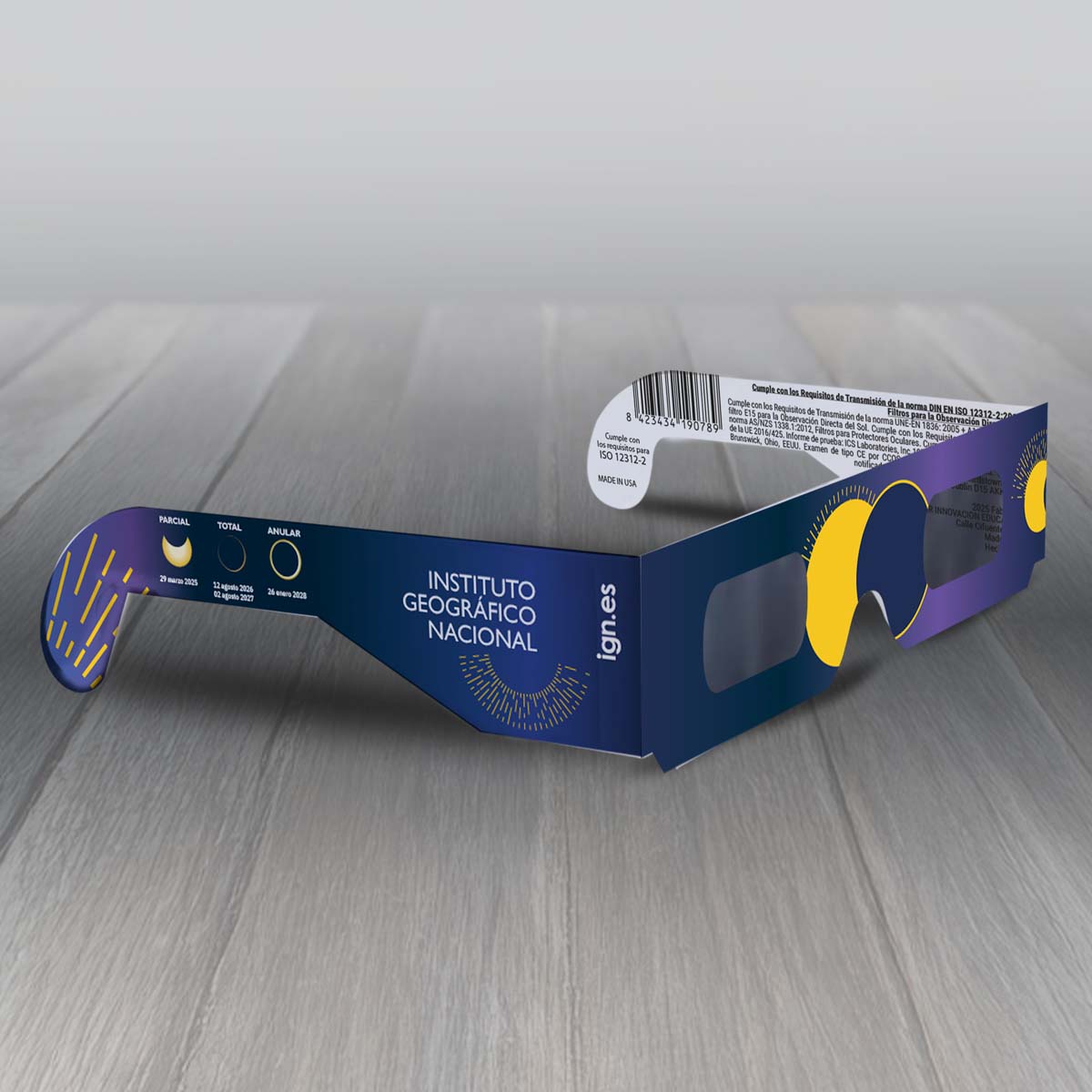 Ulleres de l'Instituto Geográfico Nacional