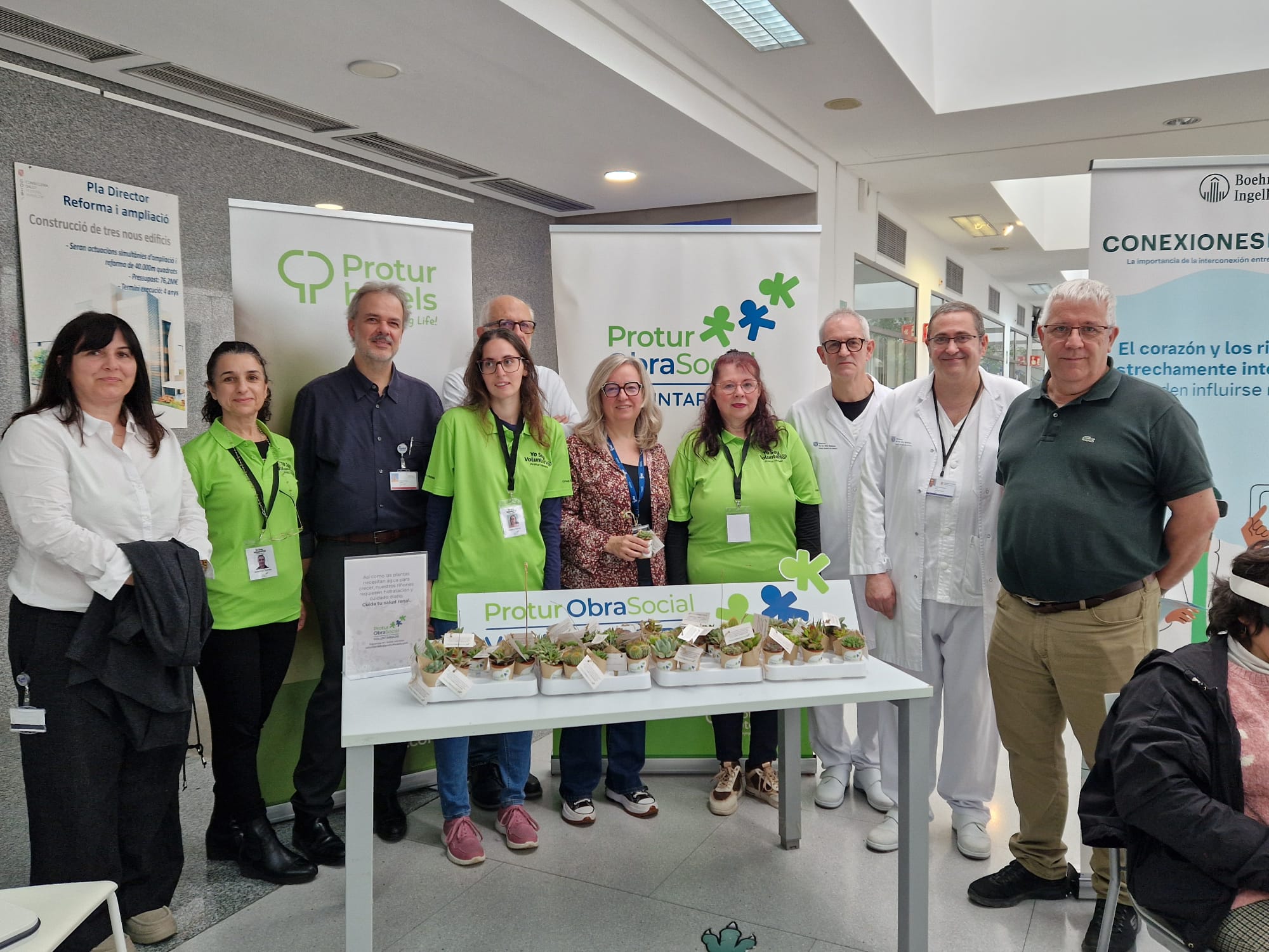 Commemoració del Dia del Ronyó a l'Hospital de Manacor