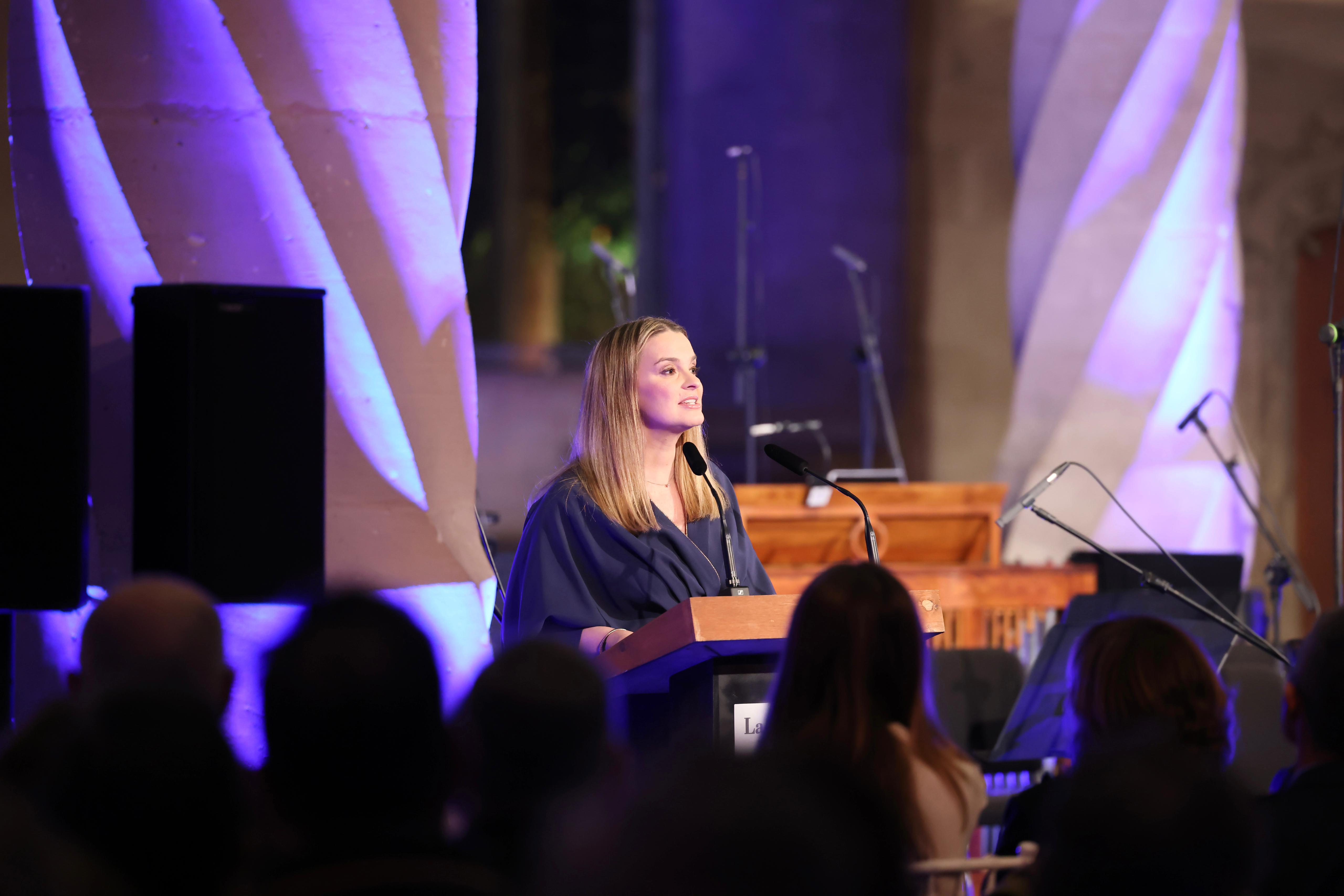 Margalida Prohens, a la Llotja de Palma