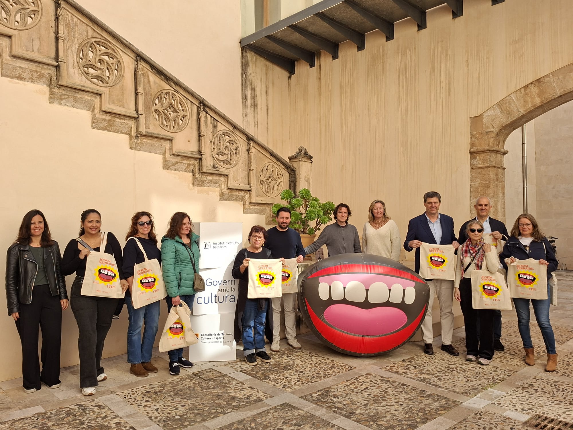 Imatge de la presentació del programa.