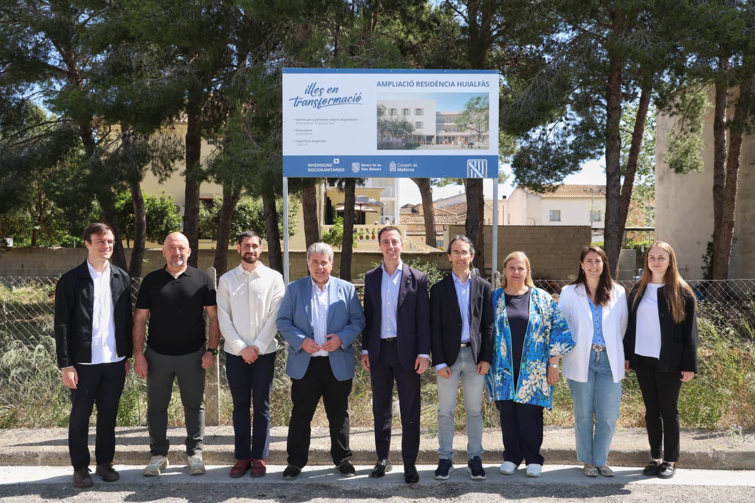 Presentació oficial del projecte guanyador per a l’ampliació de la residència Huialfàs de sa Pobla