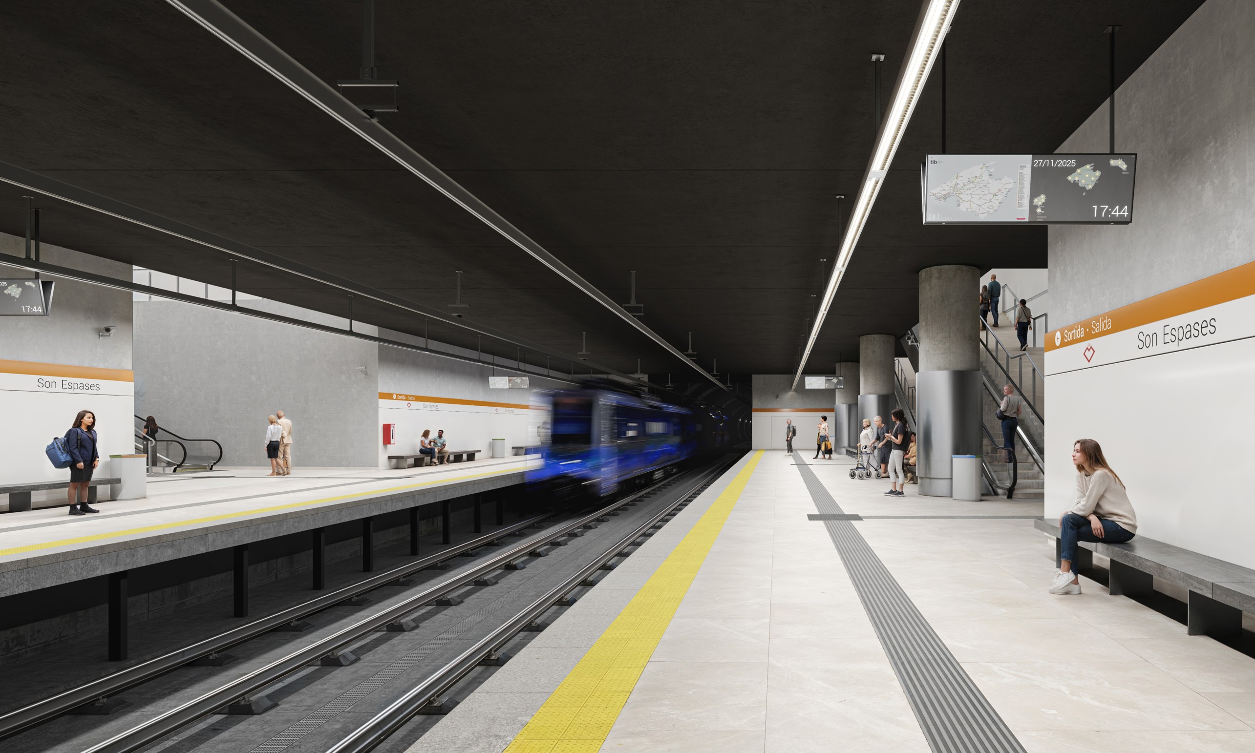 Futura estació de metro de Son Espases