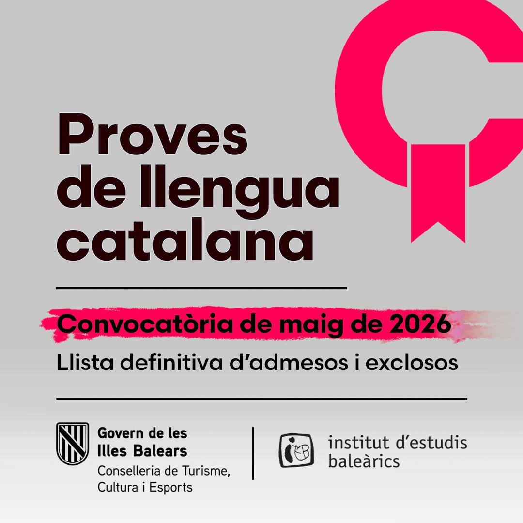 Convocatoria de pruebas de mayo de 2026