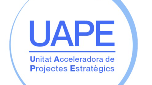 Logotip de la Unitat Acceleradora de Projectes Estratègics.