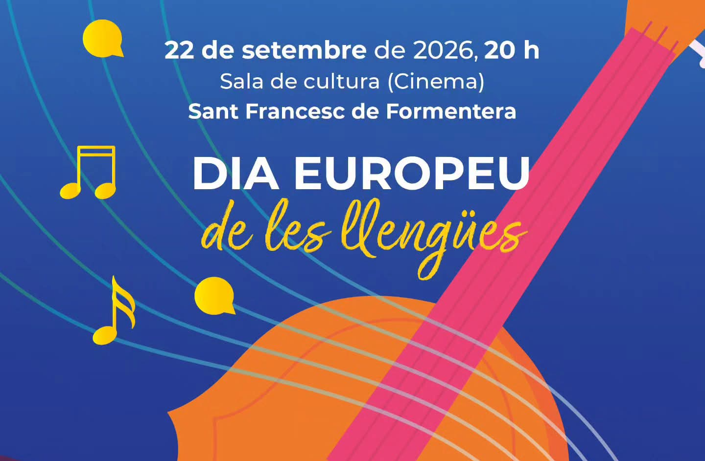 Cartell de l'activitat.