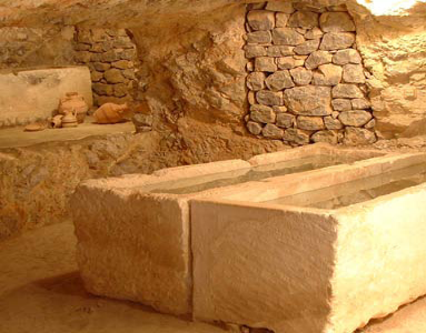 Necròpolis Puig des Molins a Eivissa.