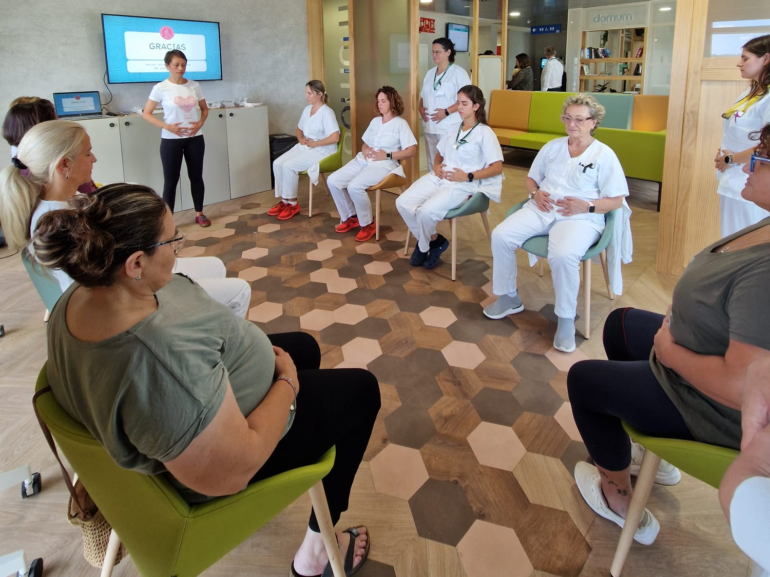 Imatge de la nova Sala DOMUM de l’Hospital de Dia Oncològic