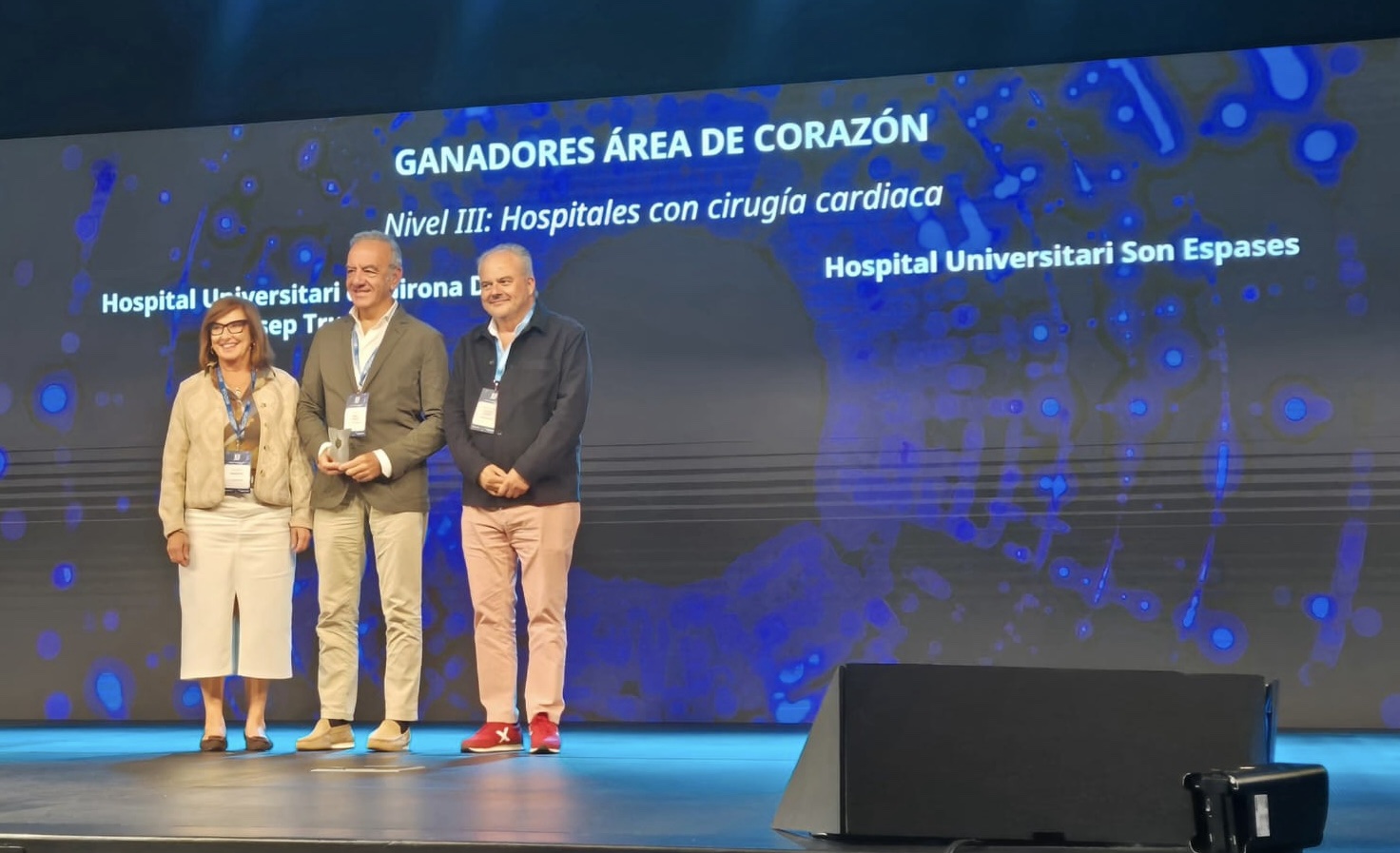 Lliurament del premi TOP 20 de qualitat assistencial en l’àrea del cor a l'Hospital Universitari Son Espases