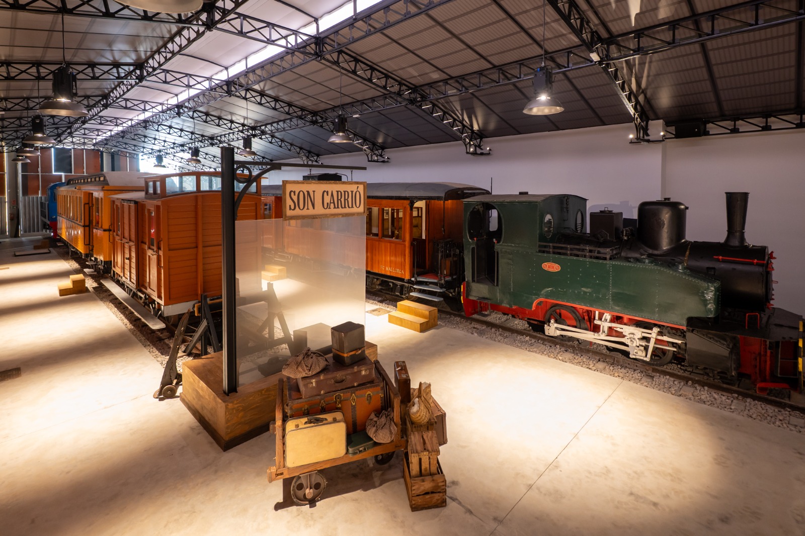 Museu del Ferrocarril, a Son Carrió.
