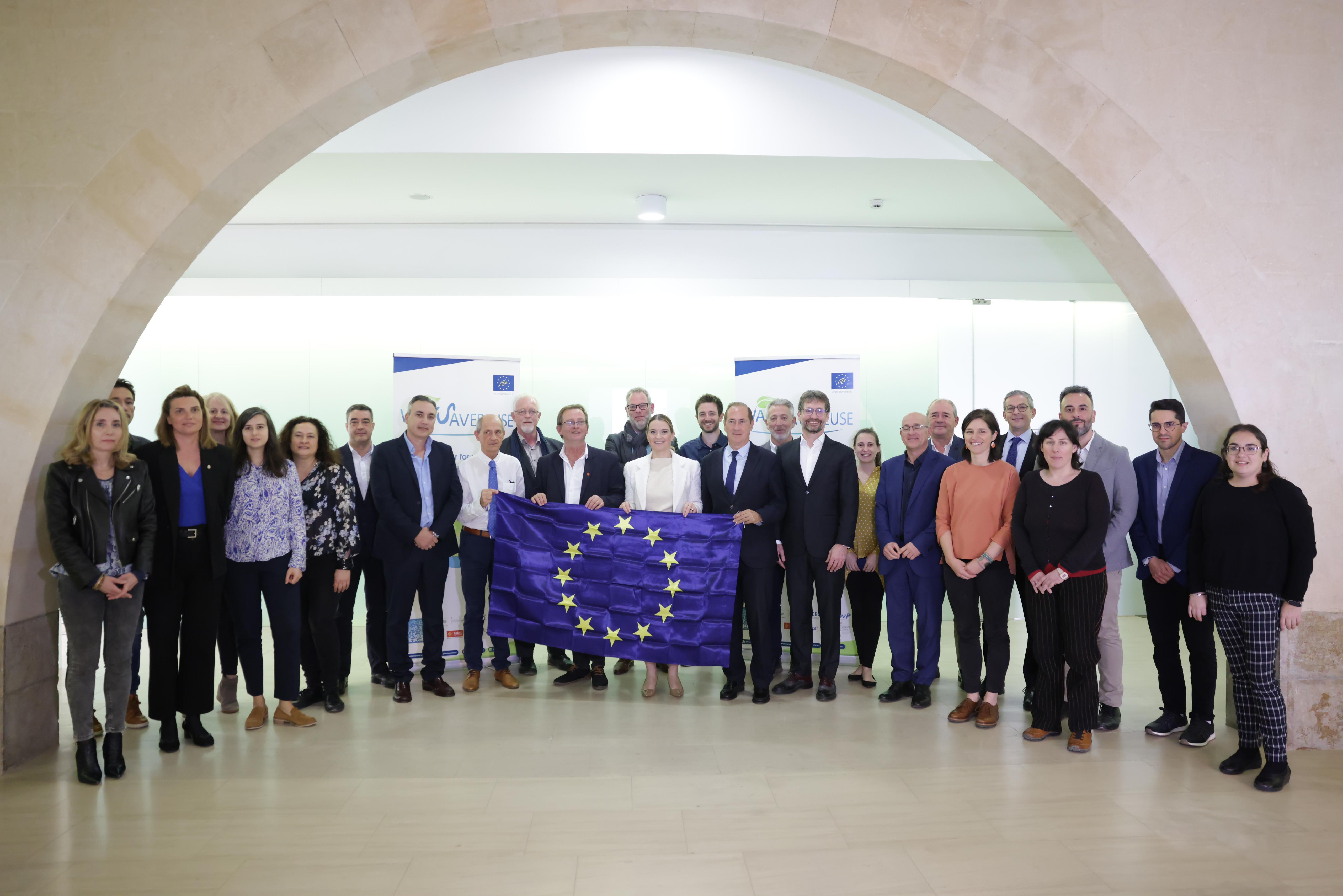Margalida Prohens i Juan Manuel Lafuente han participat en la conferència de cloenda del projecte europeu WAT’SAVEREUSE.