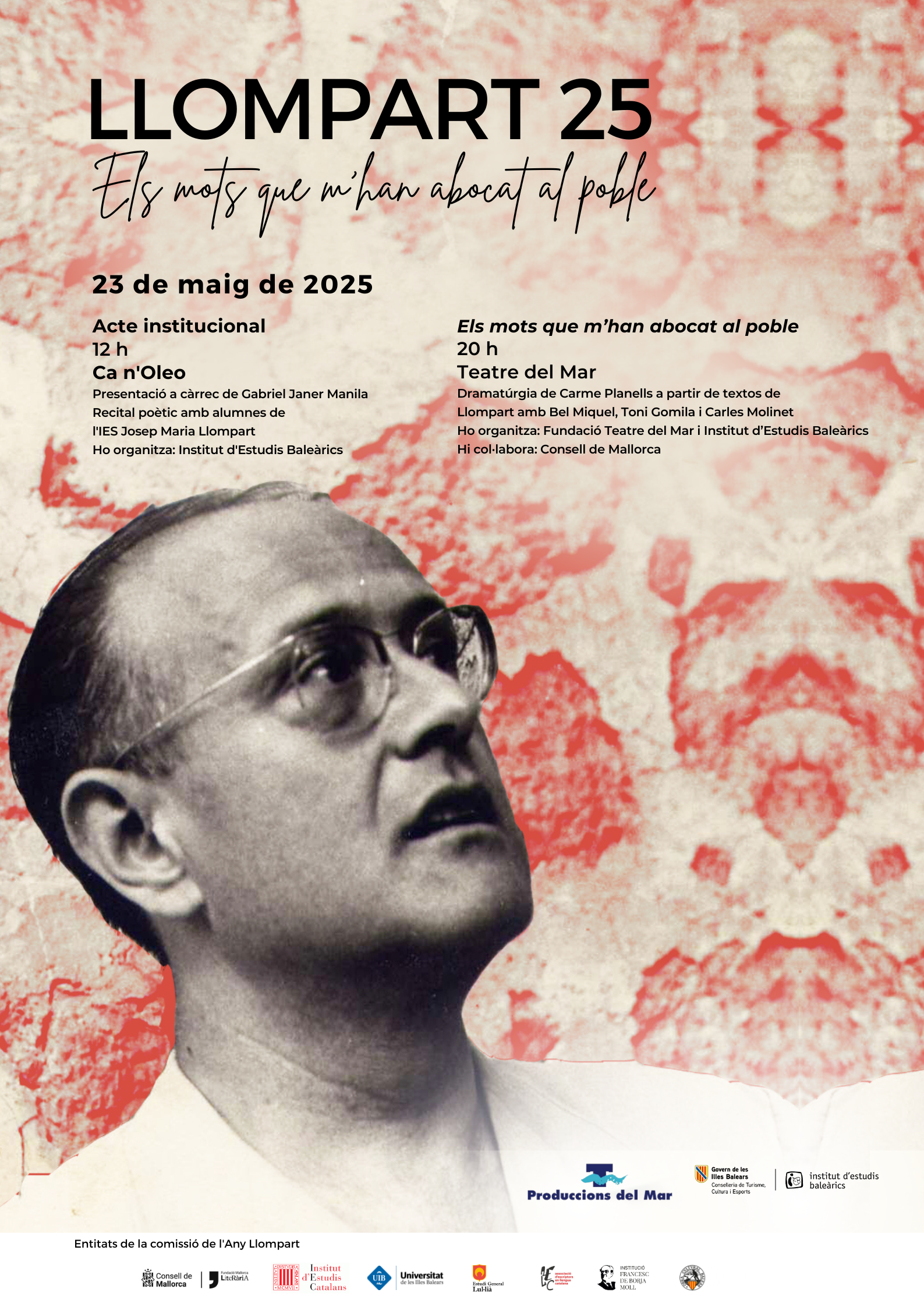 Cartel actos institucionales