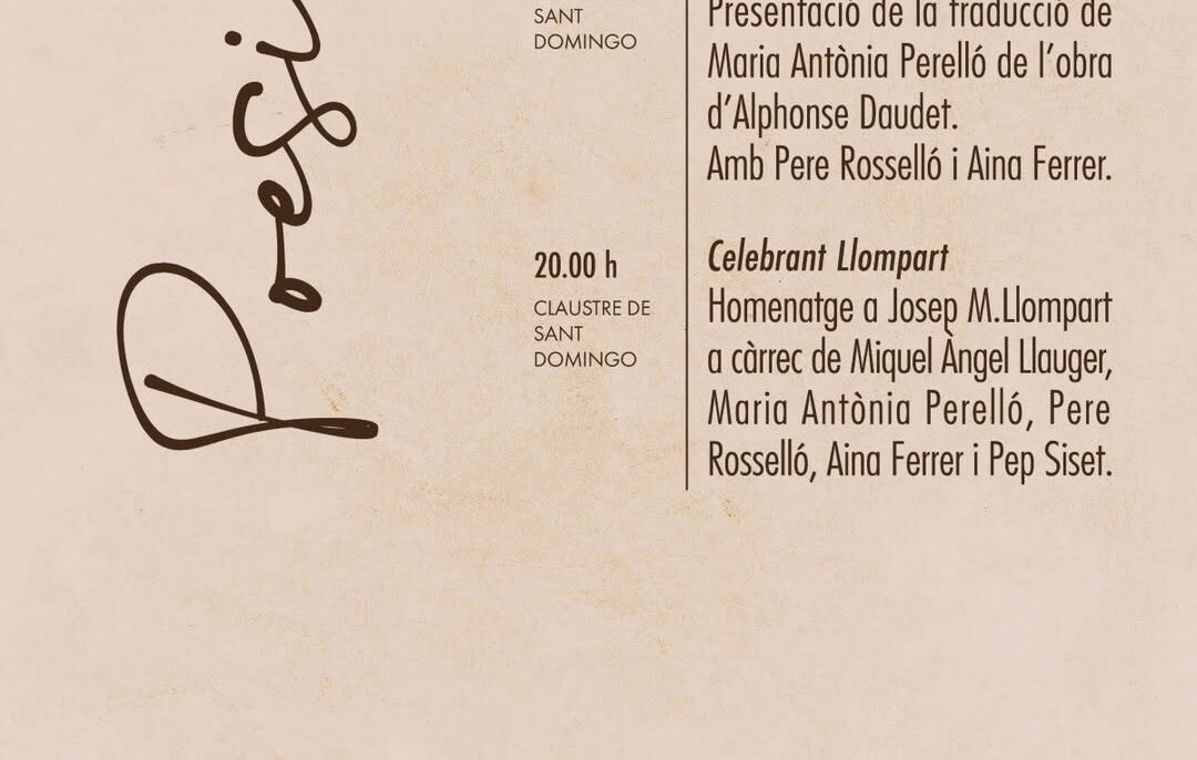 Dia Mundial Poesia Inca Llompart