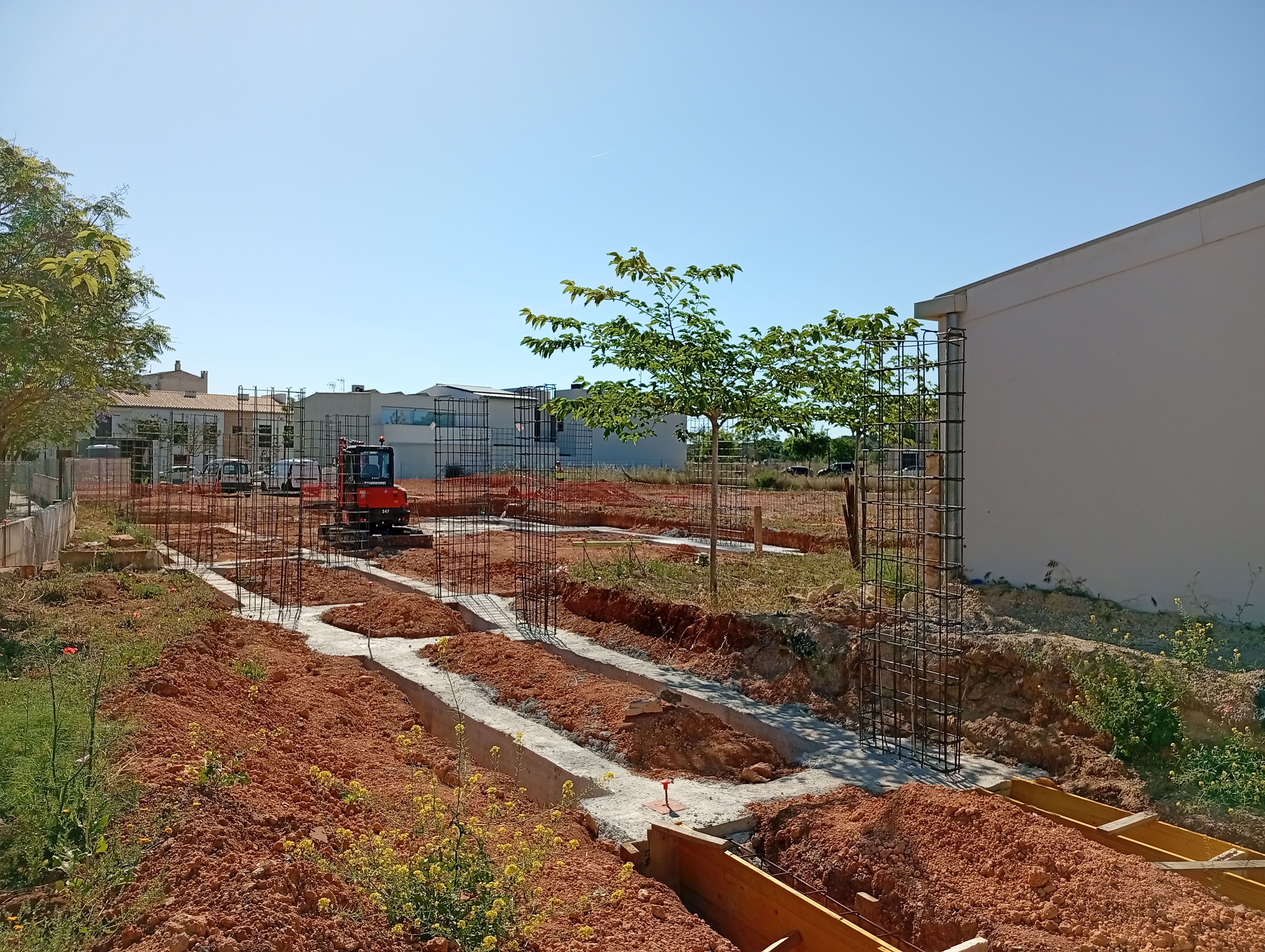 Obres en fase de construcció