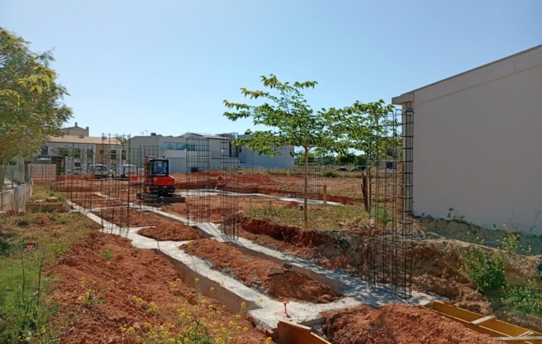 Obres en fase de construcció