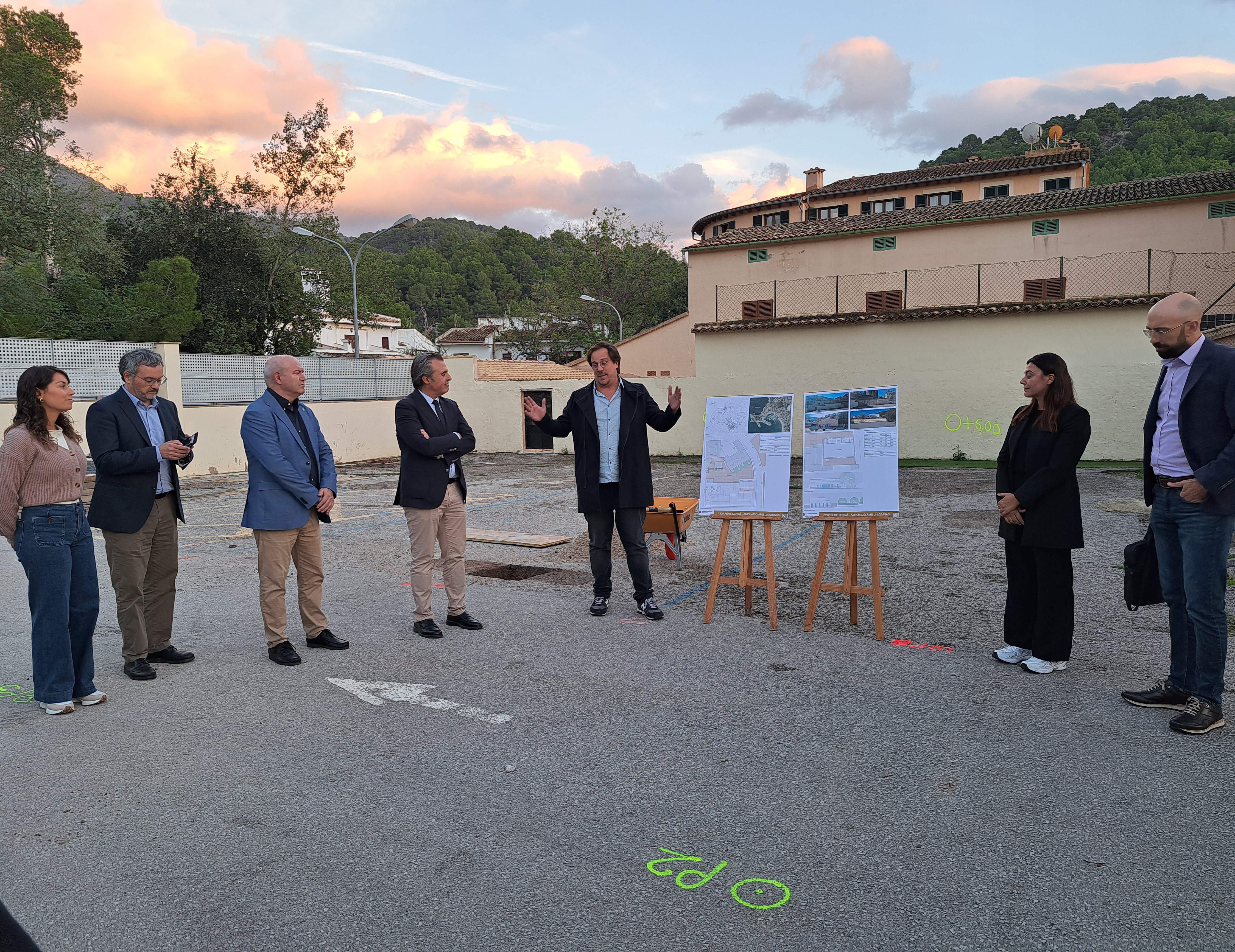 Presentació del projecte i primera pedra